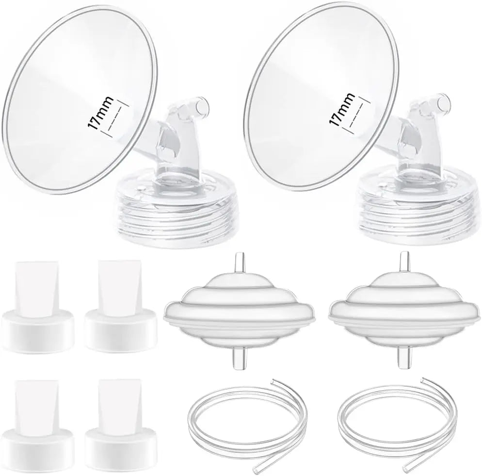 Spectra Compatible Flange Pump Parts S1 S2 Breast Pumps Replacement Set With Backflow Protector