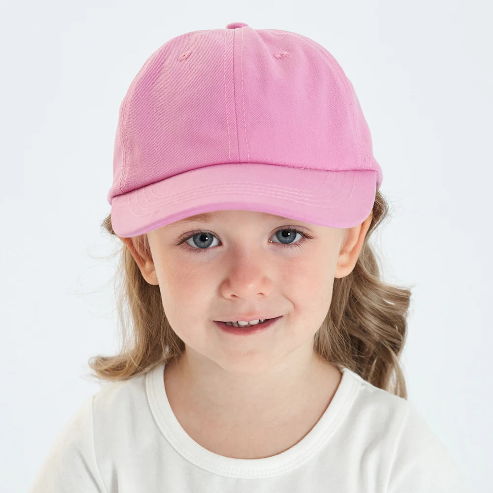 Fashion Baby Cap Sun Protection Kids Boy Hat Adjustable Travel Children Baseball Cap Baby Hat for Girls Accessories 8M-5Y