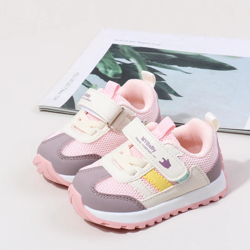 Childern Sports Shoes  Spring and Autumn 0-2 Years Old Baby Girls and Boys Sneakers Non-slip Casual Toddler Shoes First Walkers
