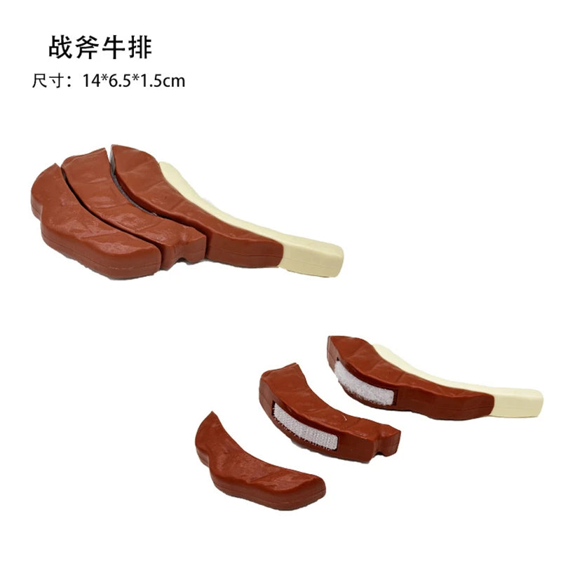 Chechele Montessori Paste Simulation Educational Toy for Sensory Decompression Durian Grapefruit Cherry 1Pcs