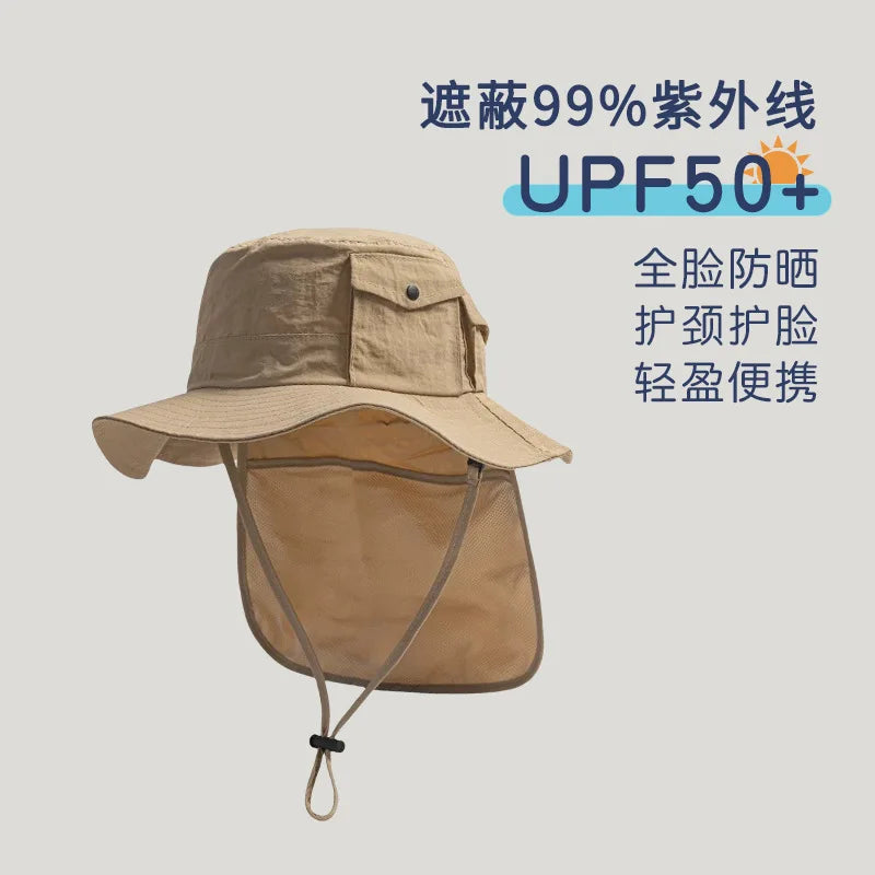 SunGuard Kids Quick Dry Sun Protection Hat Model SgHat01 For Summer Beach Boys And Girls