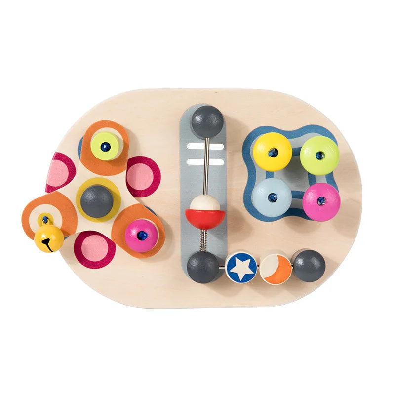 Montessori Busy Board Accessories Wooden Toy for Educational Development and Hands on Learning