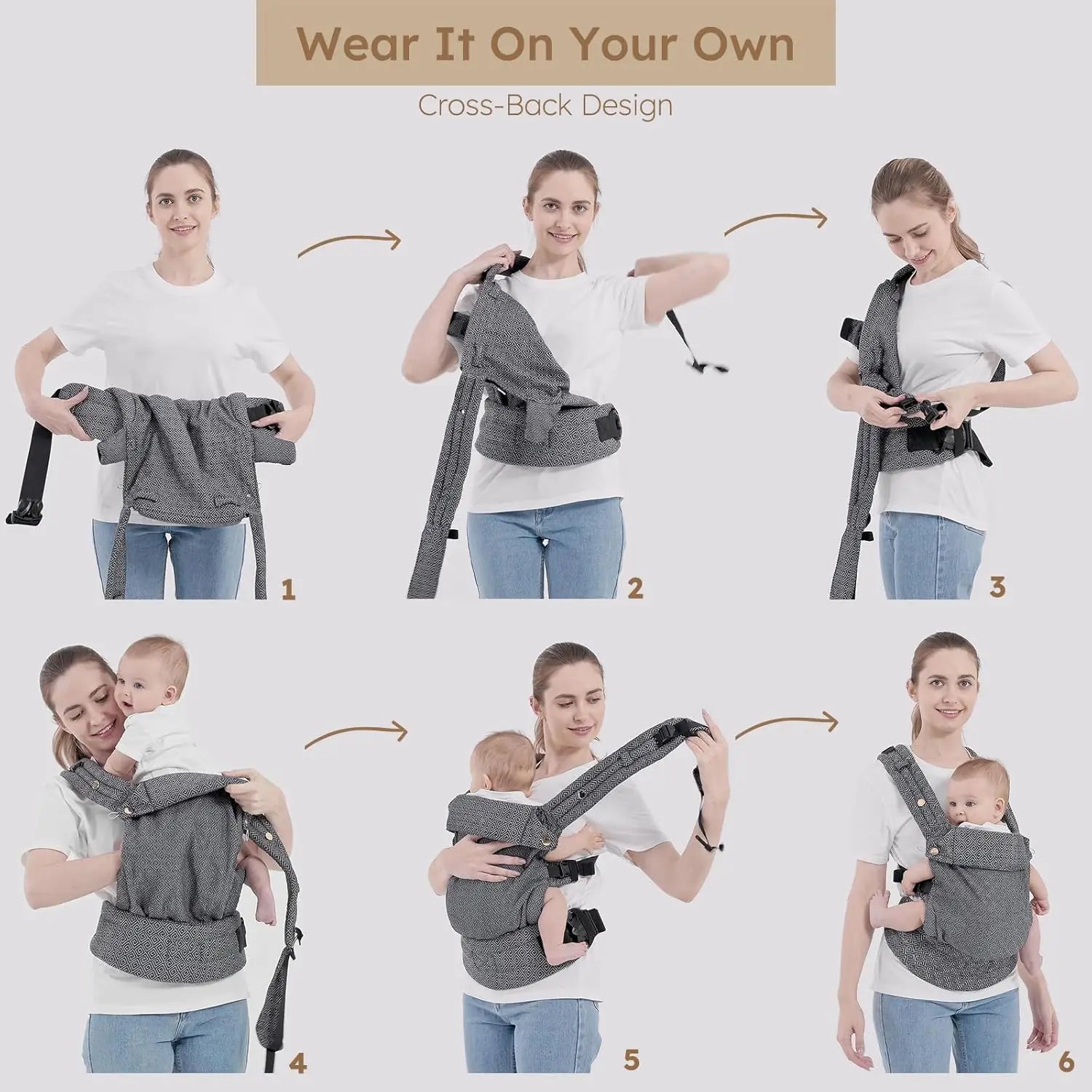 Baby Carrier Wrap Babies Bags Infant Backpack Toddler Backpacks Baby Sling Newborn Carriers Bebe Kangaroo Bag Going Out Straps