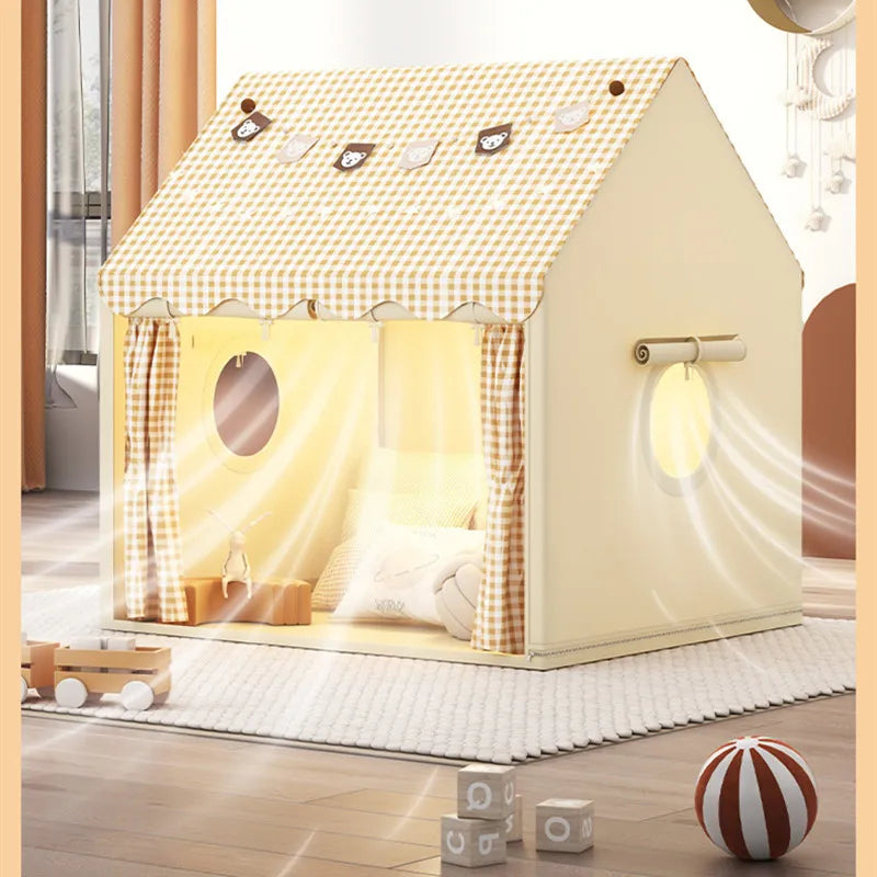 Children Small House Folding Indoor Outdoor Play Tent Baby Tent Large Kid Toys Tent Princess Castle Play House