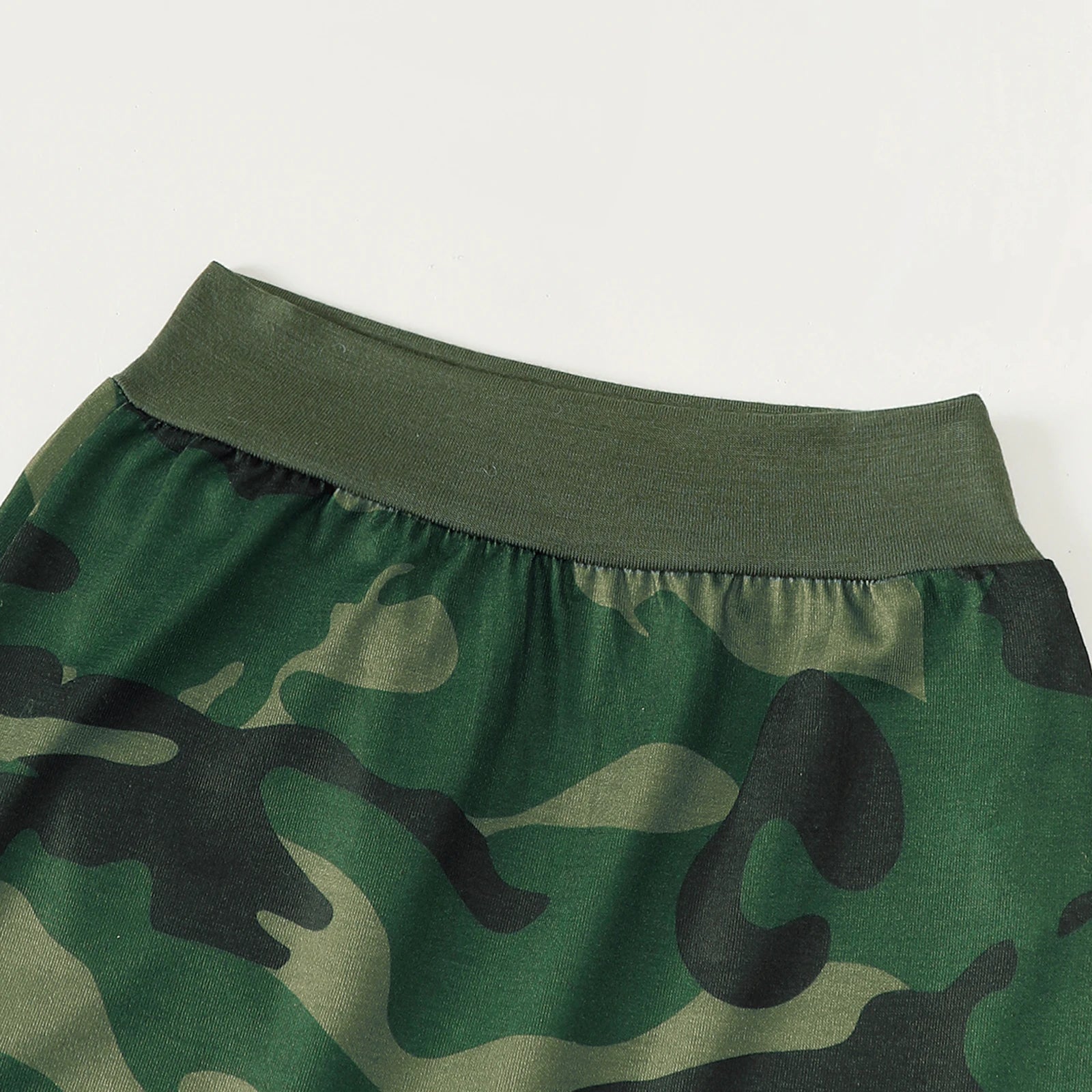 Baby Boy Camouflage Set Army Green Mom's Boy Letter Printed Top+Camouflage Pants Set for 0-3 Year Baby Boys Spring  Autumn Set