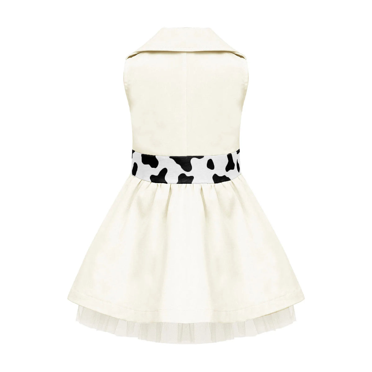 Toddler Baby Girls Zookeeper Suit Sleeveless Cute Animal Embroidery Tulle Dress Birthday Party Cake Smash Zoo Keeper Outfits