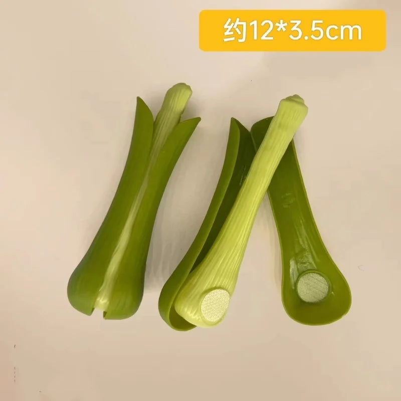 Chechele Montessori Simulation Educational Toy Set For Pretend Play Food Vegetables Fruits Bread Model Che-122