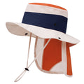 Children Summer Hat for Girls Boys Quick-dry Shawl Kids Bucket Hats Beach Travel Children Panama Kids Sun Cap 4-10Y