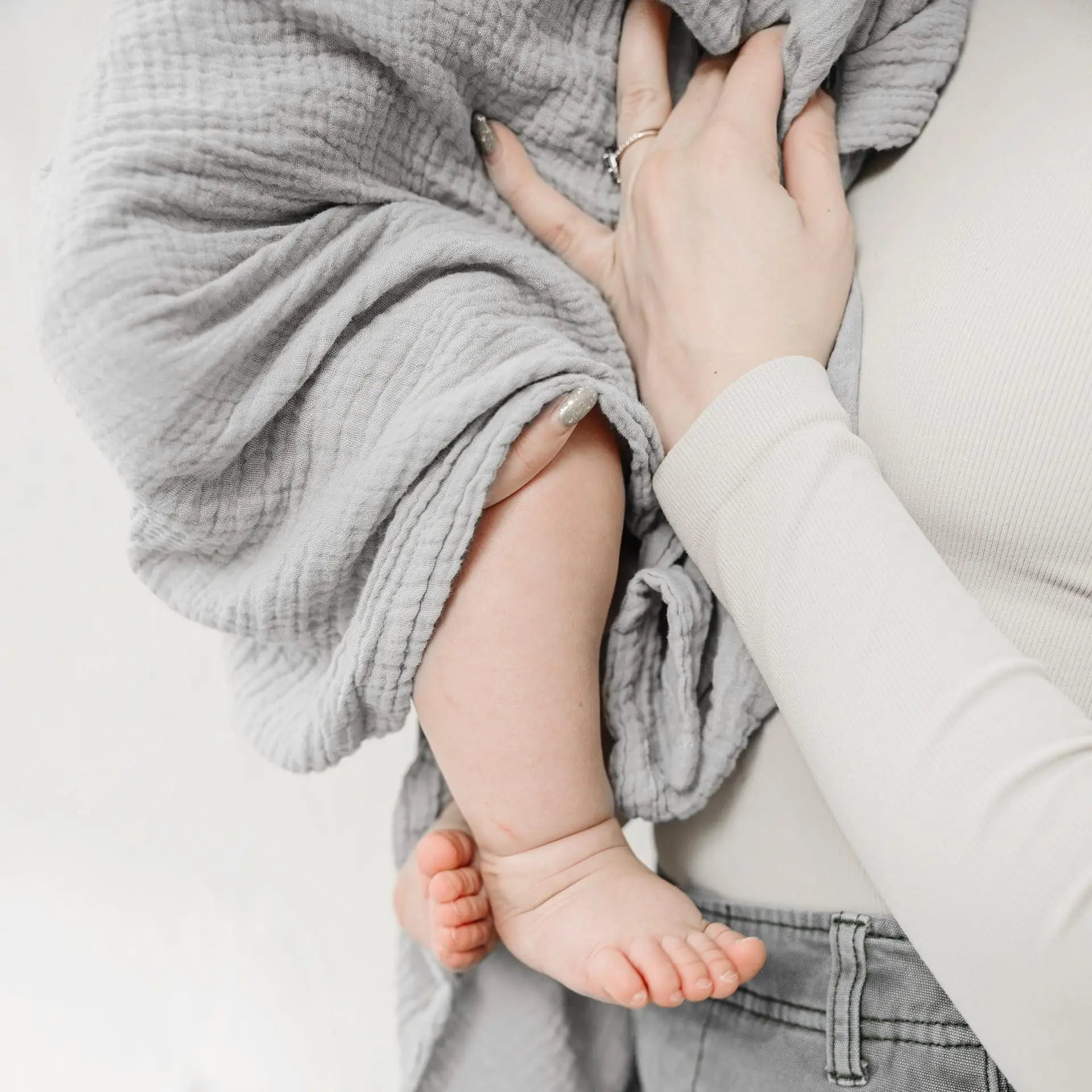 2PC Cotton Muslin Baby Swaddle Blankets Bedding Soft Receiving Blanket Newborn Baby Wrap Stroller Cover Babies Acceesories