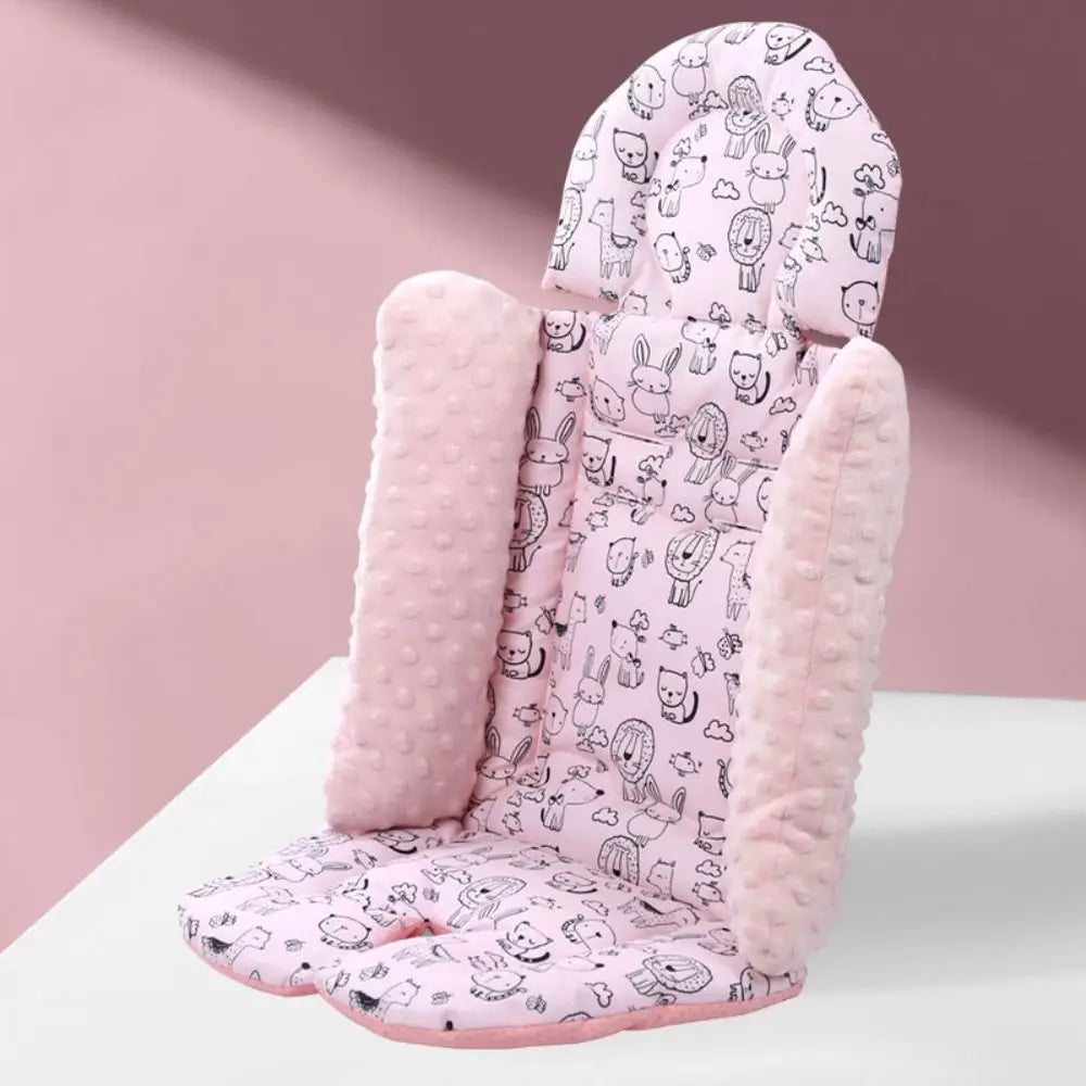 Cartoon Pattern Baby Stroller Cushion Baby Seat Cushion Stroller Accessories Pushchair Car Mat Car Seat Pram Cushion