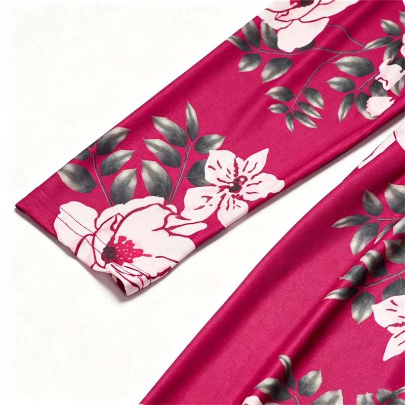 Summer Dress Women Casual Family Matching Outfits Mother Daughter Dress Girl Robe Boho Dresses Children's Clothing Vestidos