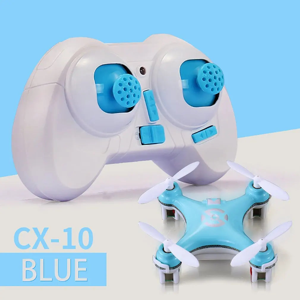 CX-10 Mini  Rc Drone 2.4g 4CH RC Remote Control Quadcopter Helicopter Drone CX 10 LED Toys Gift For Children Toys Christmas Gift