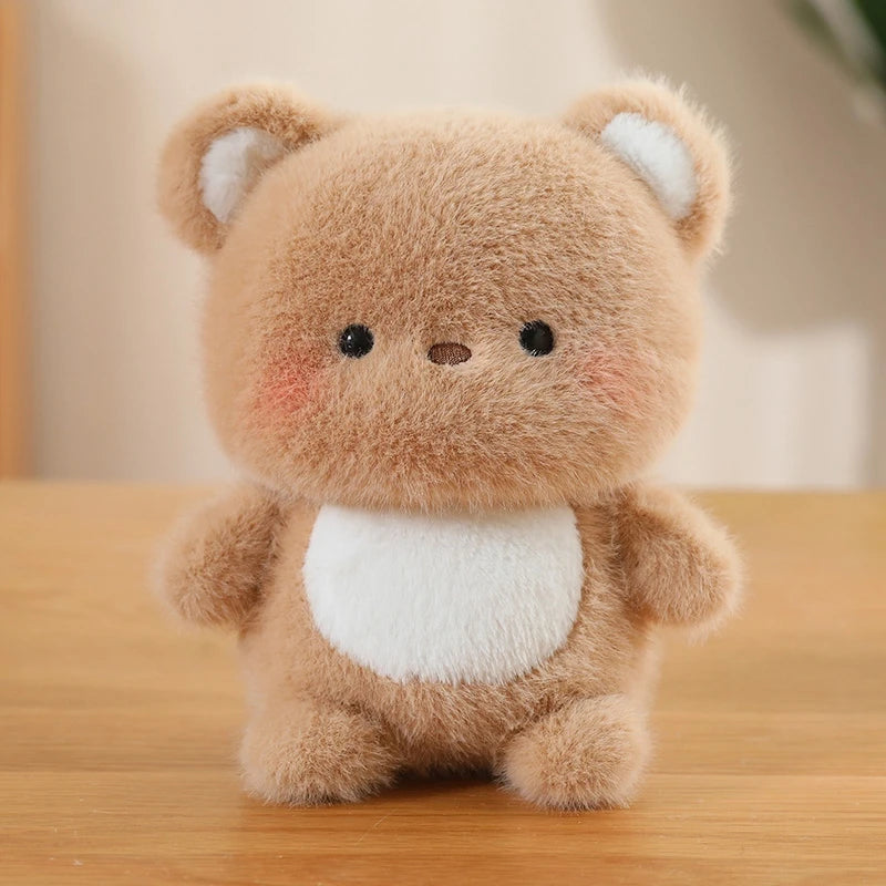 Kawaii Soft Plush Doll Pillow Animal Series - Elephant Pig Dog Sheep Penguin Raccoon Cat - Cute Toy Gift for Boys & Girls