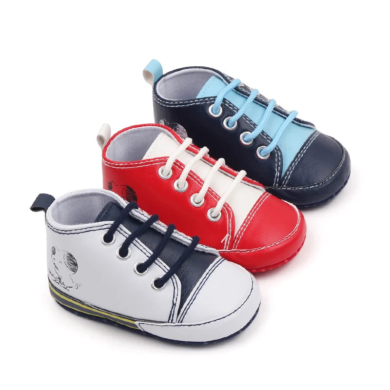 Spring Autumn New Product 0-1 Years Old Baby Shoes Canvas Shoes Baby Shoes for Learning to Walk Boys' and Girls' Baby Shoes