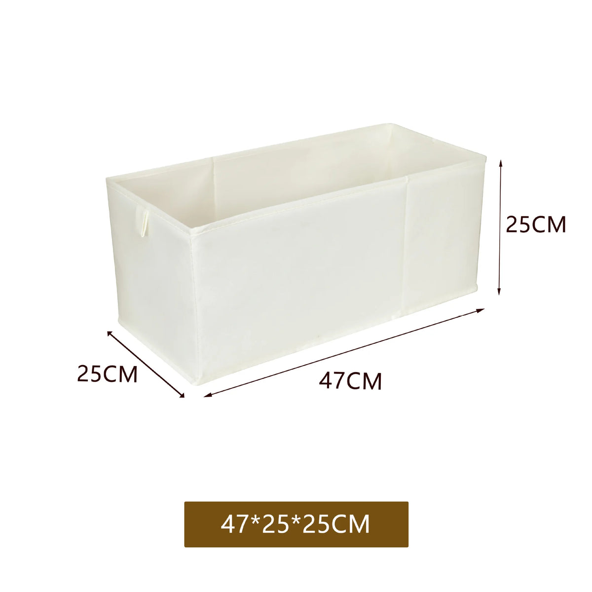 Foldable Pants Storage Box For Wardrobe Organization And Drawers Fabric Box For Cabinets