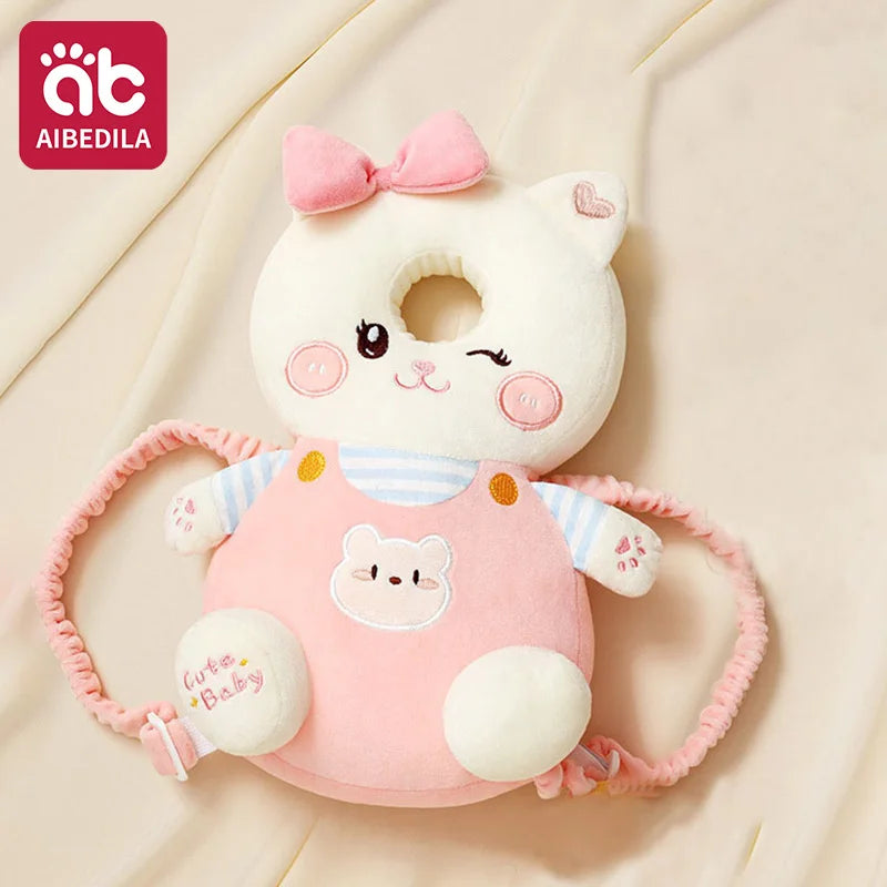 AIBEDILA Baby Head Protector Pillow Cartoon Backpack For Learning To Walk Anti Fall Safety Cushion