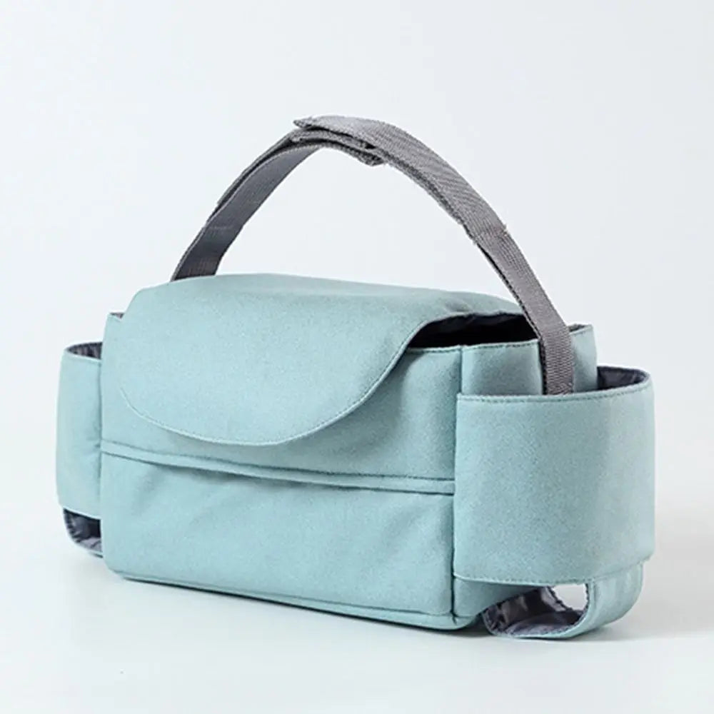 Large Capacity Baby Pram Organizer Multifunctional Insulated Pocket Stroller Hanging Bag wirh Tissue Bag Detachable Design