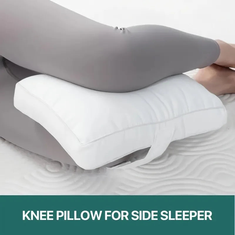 1pc Ergonomic Knee Pillow Knee Pillow for Side Sleepers Relief Side Sleeper Support Leg Pregnancy Pillow Knee Cushion Night