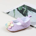 Newborn Infant Baby Girl Kids Shoes Soft Sole Crib Prewalker Toddler Anti-Slip Solid Ruffled First Walkers Shoe Baptism