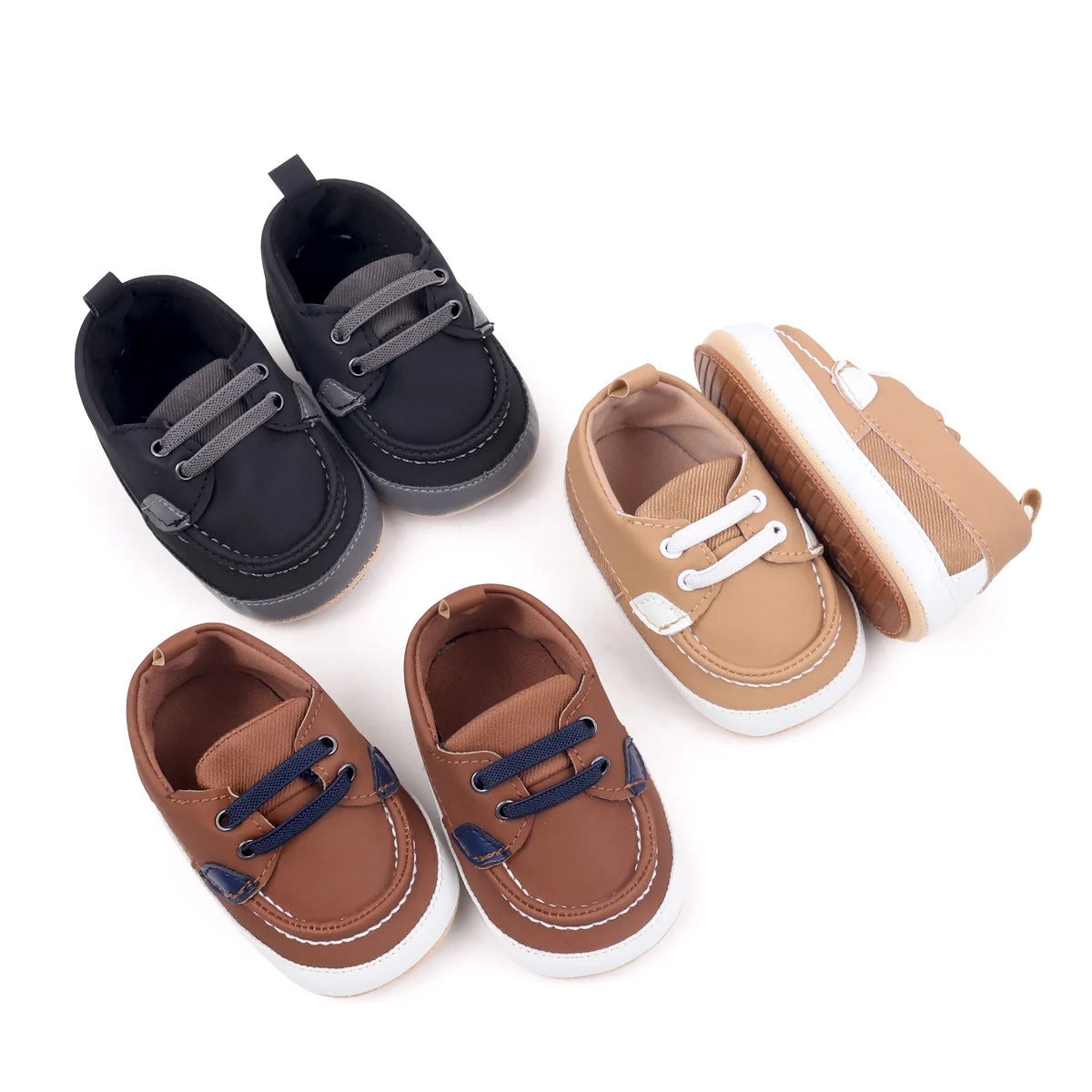 Spring and Autumn 2025 New Baby Shoes 0-1 Years Old Toddler Walking Shoes Anti-Slip Leisure Shoes