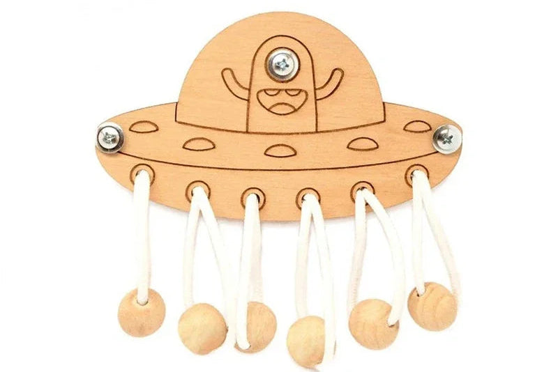 Busy Board Montessori Educational Toy For Early Learning Hands On Development Model 001
