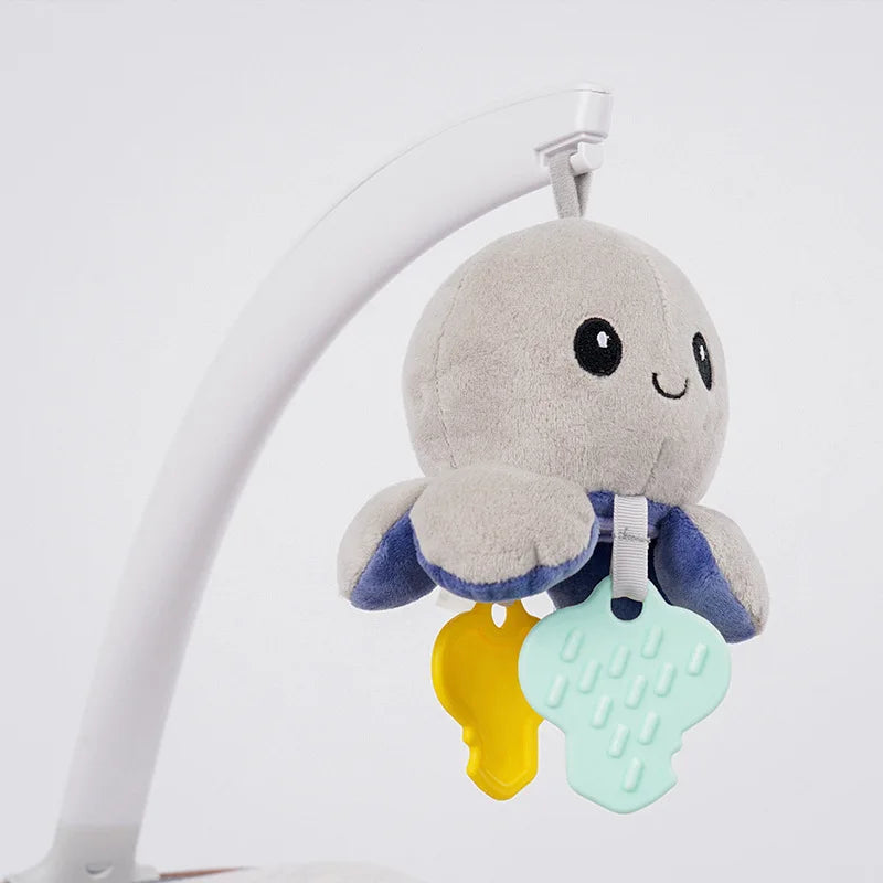 Electric Baby Swing - 360° Rotating Cradle with App Control