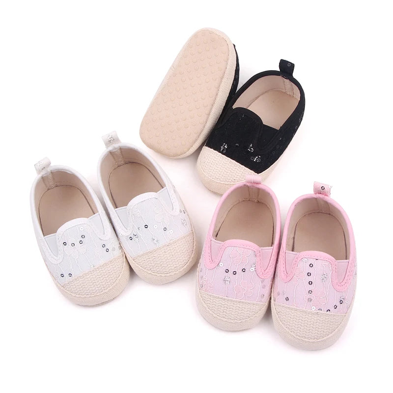 Springtime Learning Walkers 0-1 Years Old Boys and Girls Shoes with Soft Bottom Comfortable Footwear for Baby Playtime