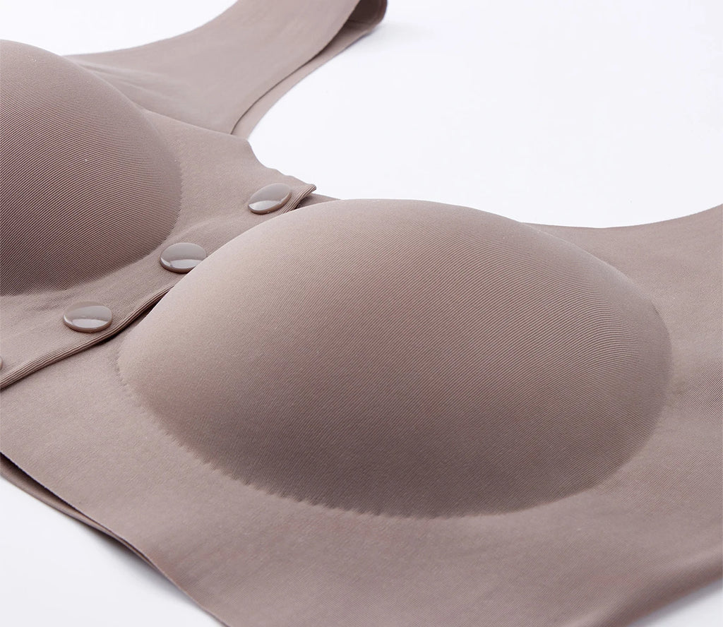 Nursing Bra Maternity Bra With Removable Pads Front Open Buckle Breathable Comfortable 3D Seamless Bras For Women Pregnancy Hot