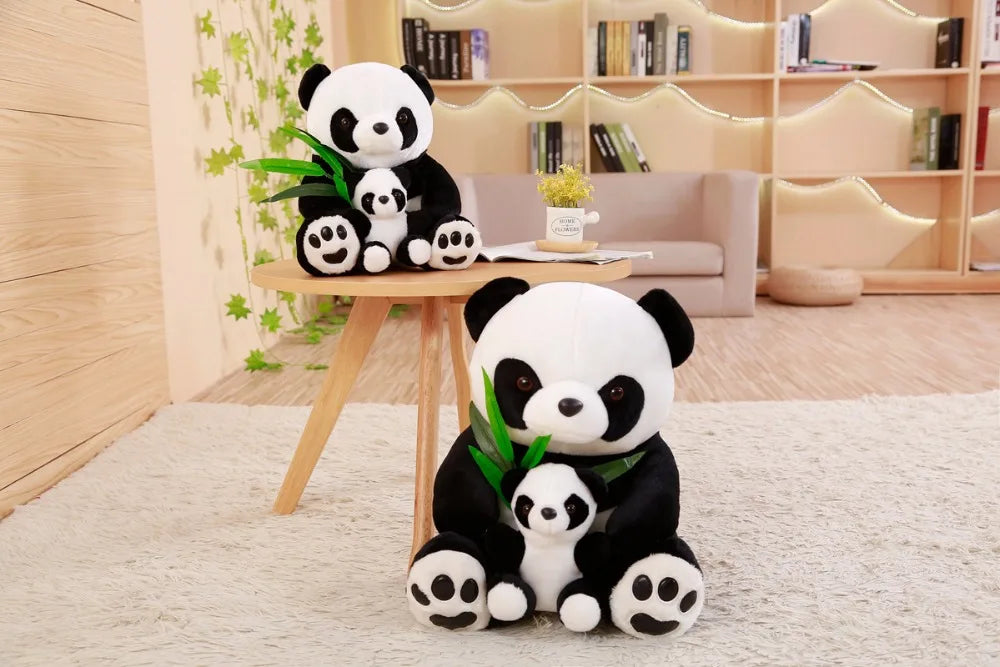 Hot Nice birthday Soft cloth Toy kids baby Lovely Bear Plush Panda Present Doll Stuffed Animals Cute Cartoon Pillow