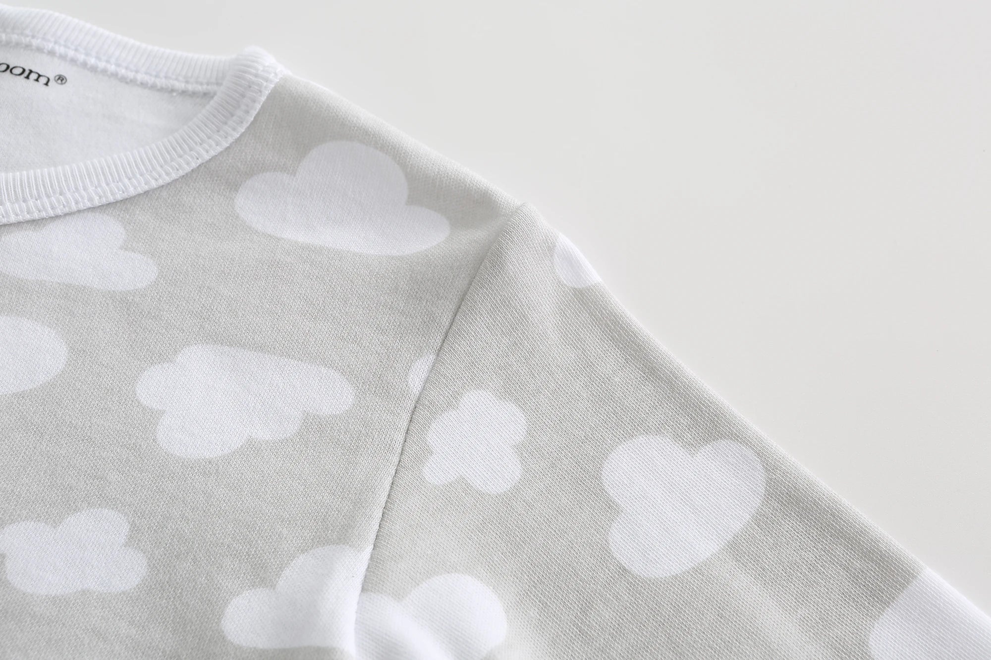 Kiddiezoom Fashion White Cloud Print Long Sleeve Causal Baby Boy Girl Rompers Soft 100%Cotton Infant Jumpsuits Newborn clothes