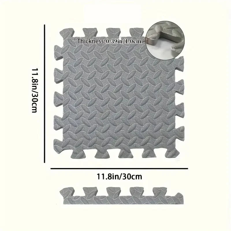 Interlocking Ethylene Vinyl Acetate Foam Play Mat Patchwork Soft Floor Mat For Toddler Play Model PM01