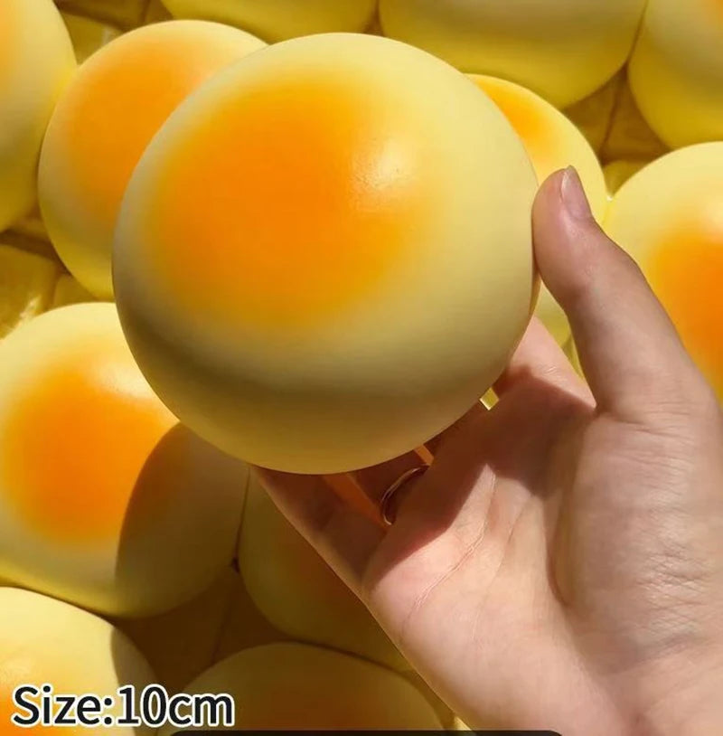 1/4PCS Sticky Bread Squishy Toys Slow Rise Stress Relief Fidget Toys Squeeze Foam Squishies Sensory Toys Party Favors