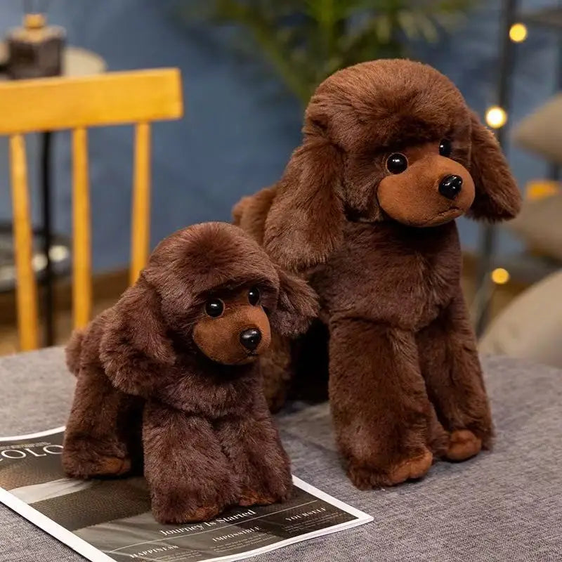 New 20/32cm Long Leg Poodle Doll Stuffed Plush Toy Handmade Doll Cartoon Anime Cute Pillow Children's Birthday Gift Fun Doll