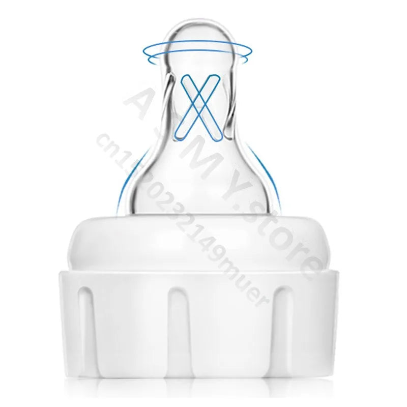 Dr. Brown's Standard mouth nipple/Newborn/each stage of baby nipples/Food grade silicone nipple