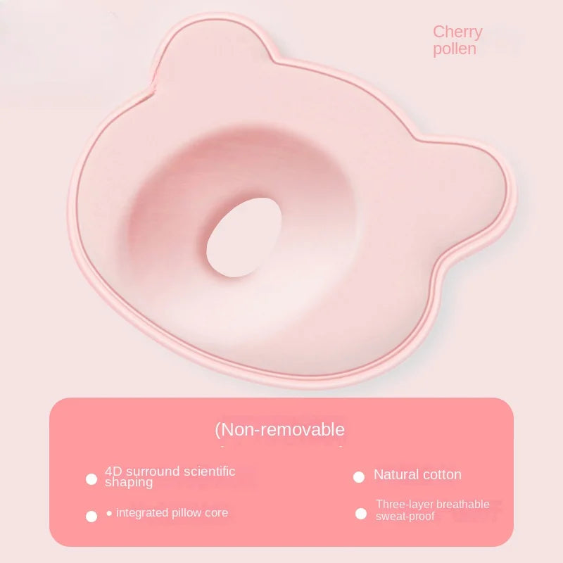 Baby Pillow Shaped Pillow Anti Head Deflection Flat Head Pointed Memory Foam Model M01