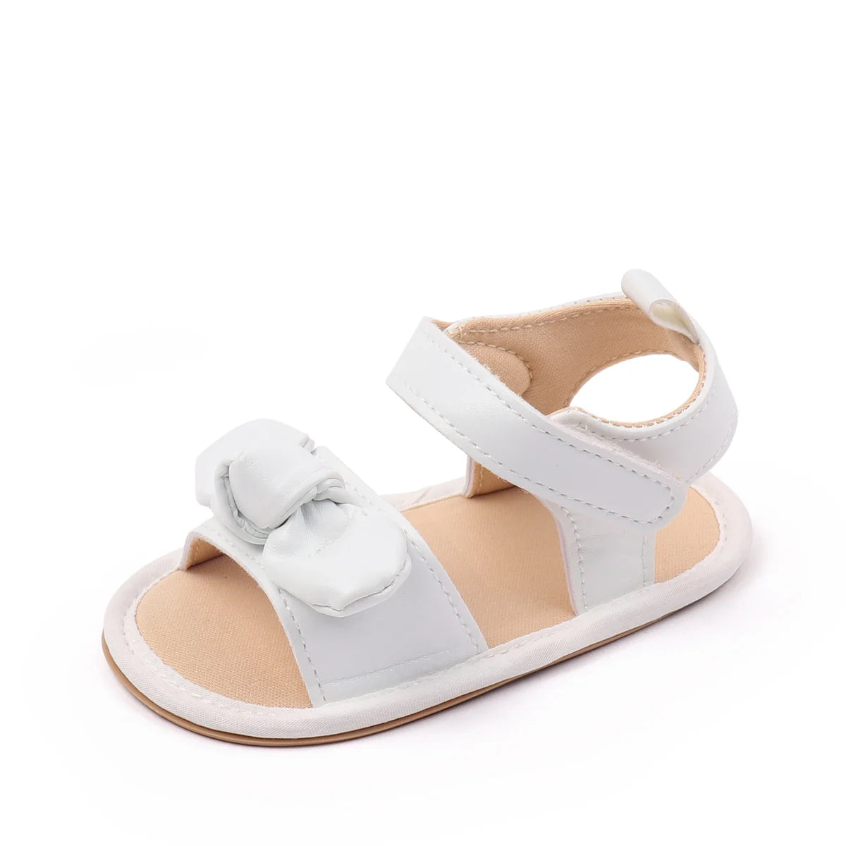 Baby Bow Style Sandals Non Slip Soft Sole For Learning To Walk Breathable Upper Material Summer 2025