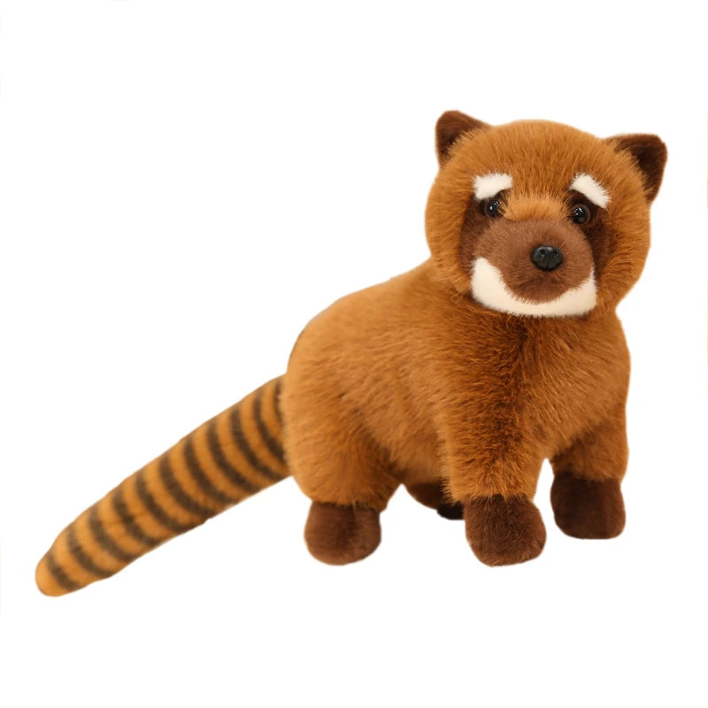 Hot 1pc 50cm Realistic Raccoon Stuffed Animal Doll - Cute Simulation Handmade Toy High Quality Lovely Kids Ornament Gift
