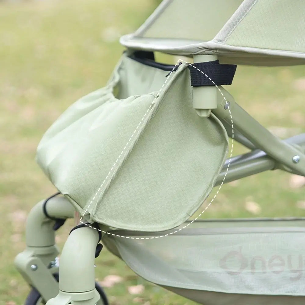 Multifunction Stroller Storage Bag Large-capacity Oxford Cloth Stroller Hanging Bag Waterproof Diaper Bottle Mommy Bag