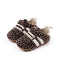 Hot Selling Baby Unisex First Walking Toddler Shoes For 0-18 Months Leopard Print Design Fashion And Comfortable High Quality