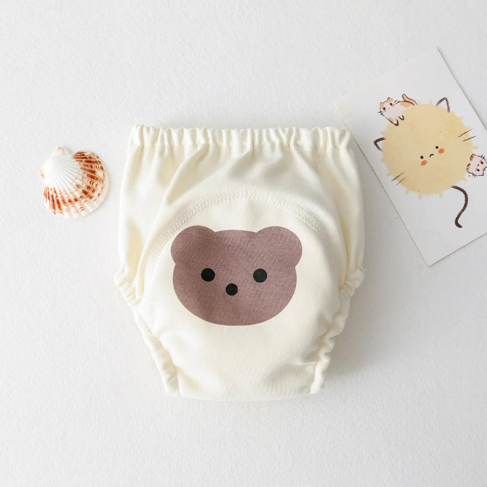 Newborn Baby Washable Reusable Cloth Nappies Grid Model Adjustable Diaper For Newborns