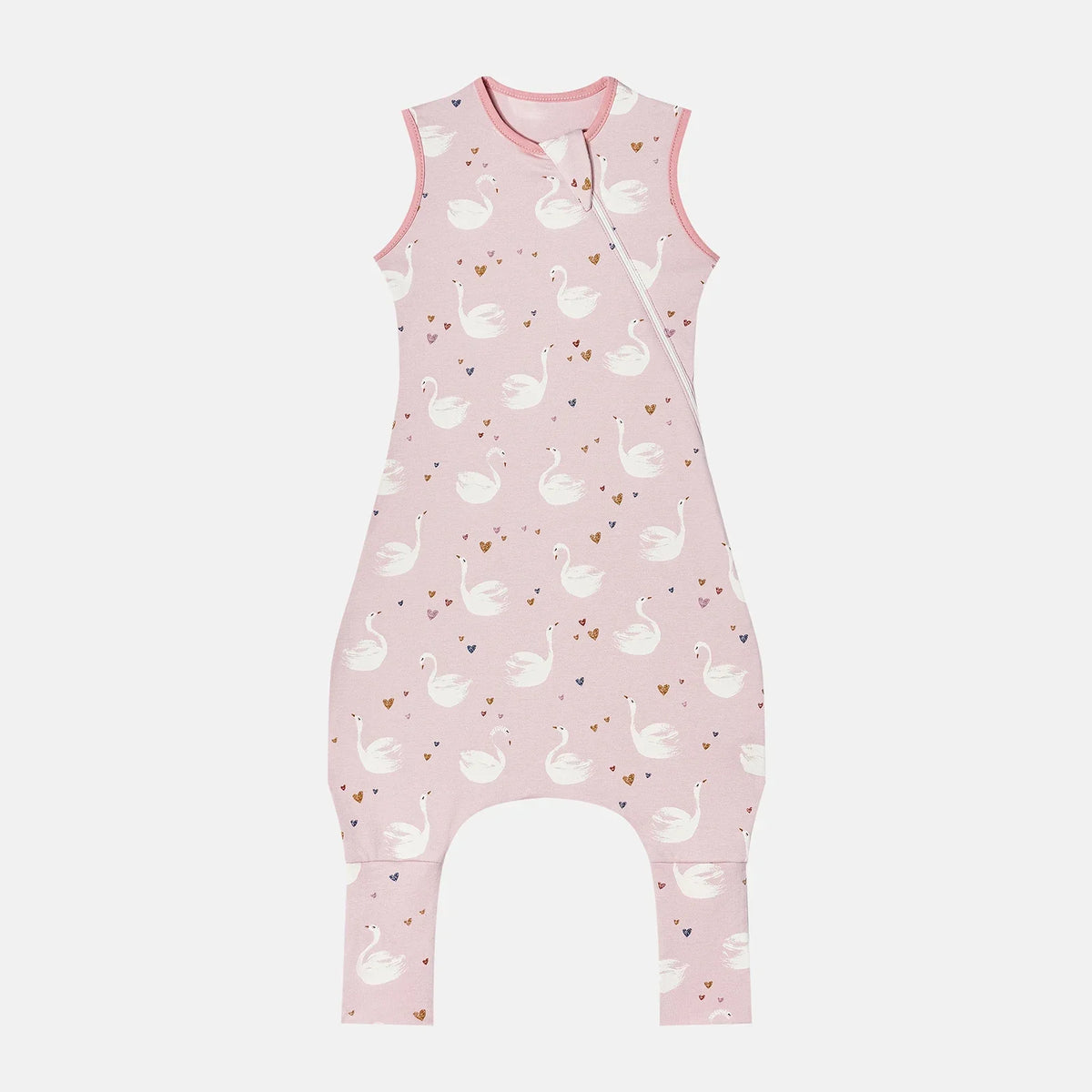 Baby Sleep Sack 100 Percent Cotton Split Leg Sleeveless Two Way Zipper For Infants All Seasons