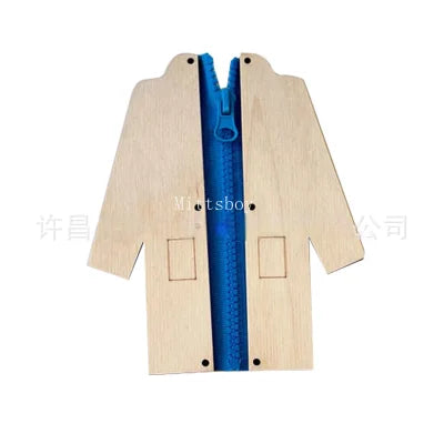 Busy Board Montessori Wooden Toy Educational Toy For Ages 3 And Up Accessories Carriage Castle Slide MB001