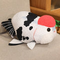 50cm Lifelike Fish Plush Stuffed Toy Goldfish Big Head Soft Pillow for Zoo Park Souvenir Lovely Lan Shou Animal Plushie