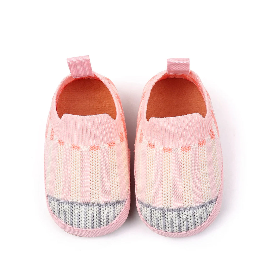 2025 Spring New Slip-on Toddler Shoes Baby First Walkers Boys Girls Autumn Non-Slip Classic Plaid Sneakers Sport Shoes