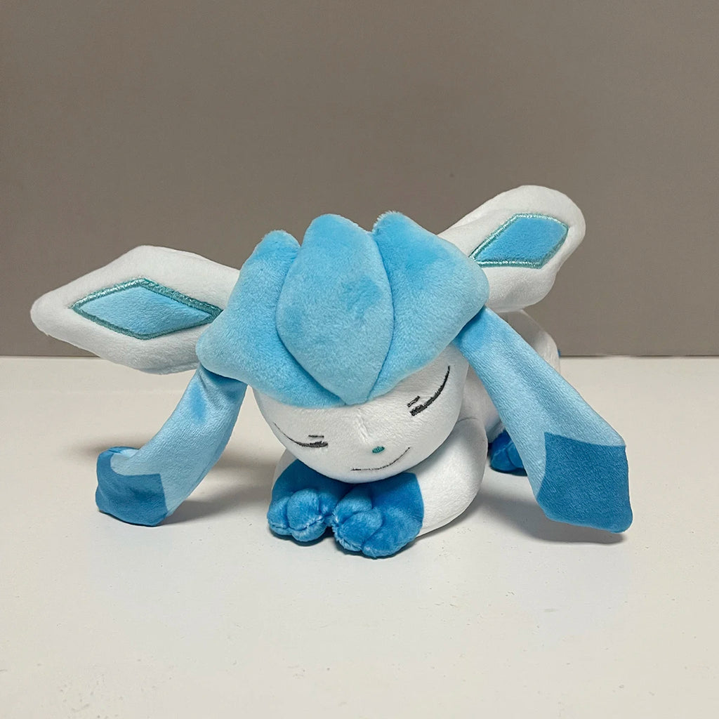 Pokemon Plush Vaporeon Sleeping Series Eeveelution Eevee Evolution Leafeon Glaceon Sylveon Stuffed Doll Charizard Pikachu Doll