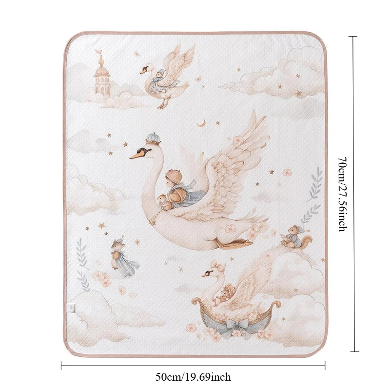 Cotton Baby Diaper Changing Mat Urine Pad Waterproof Breathable Large Size Children's Mattress Bedding Babies Accessories