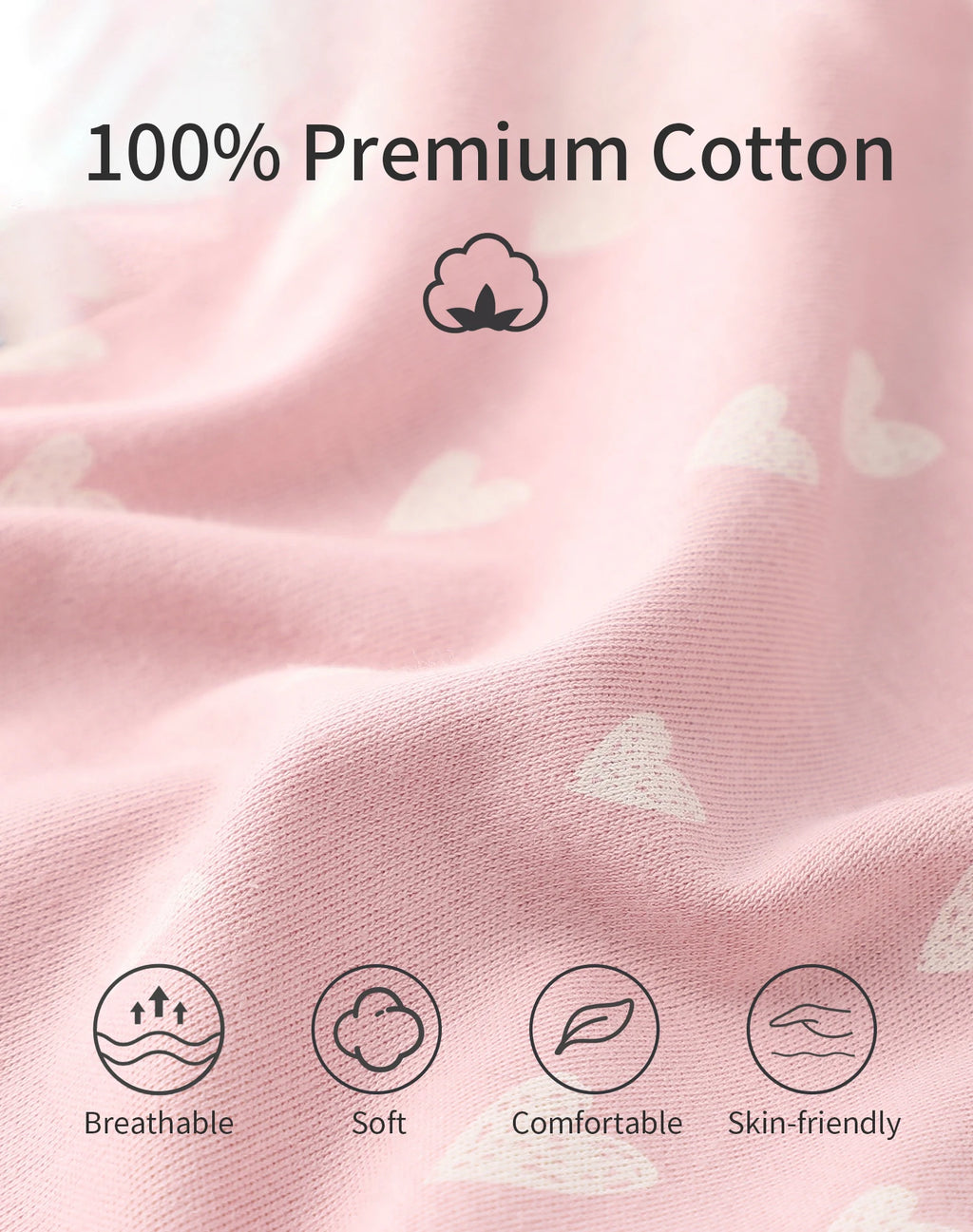 INSULAR Infant Hugging Blanket Comfortable Baby Soft Sleeping Bag Surrender Type Newborn Sleep Sack Anti-startle All Cotton 0-1Y