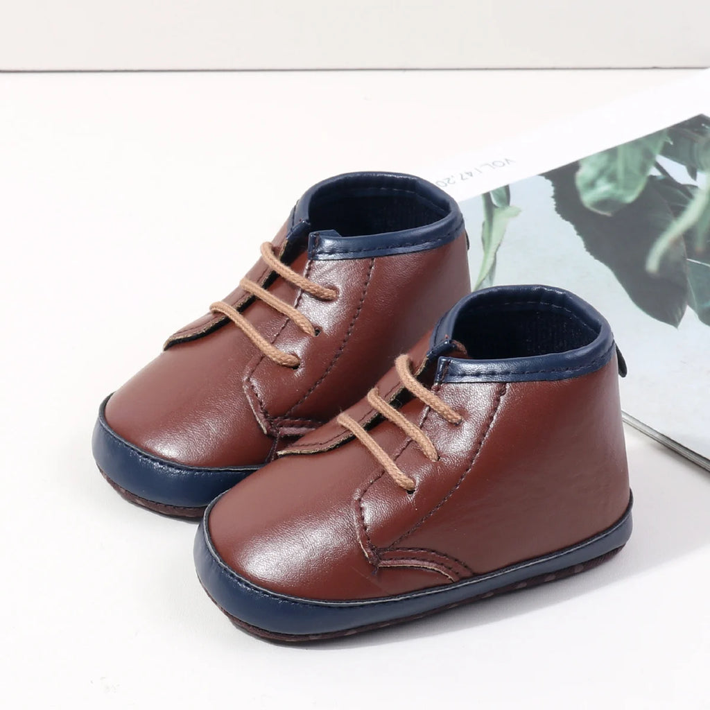 Spring And Autumn Baby Boys And Girls First Walking Toddler Shoes With High Quality TPR Sole For 0-18M Baby Casual Sports Shoes