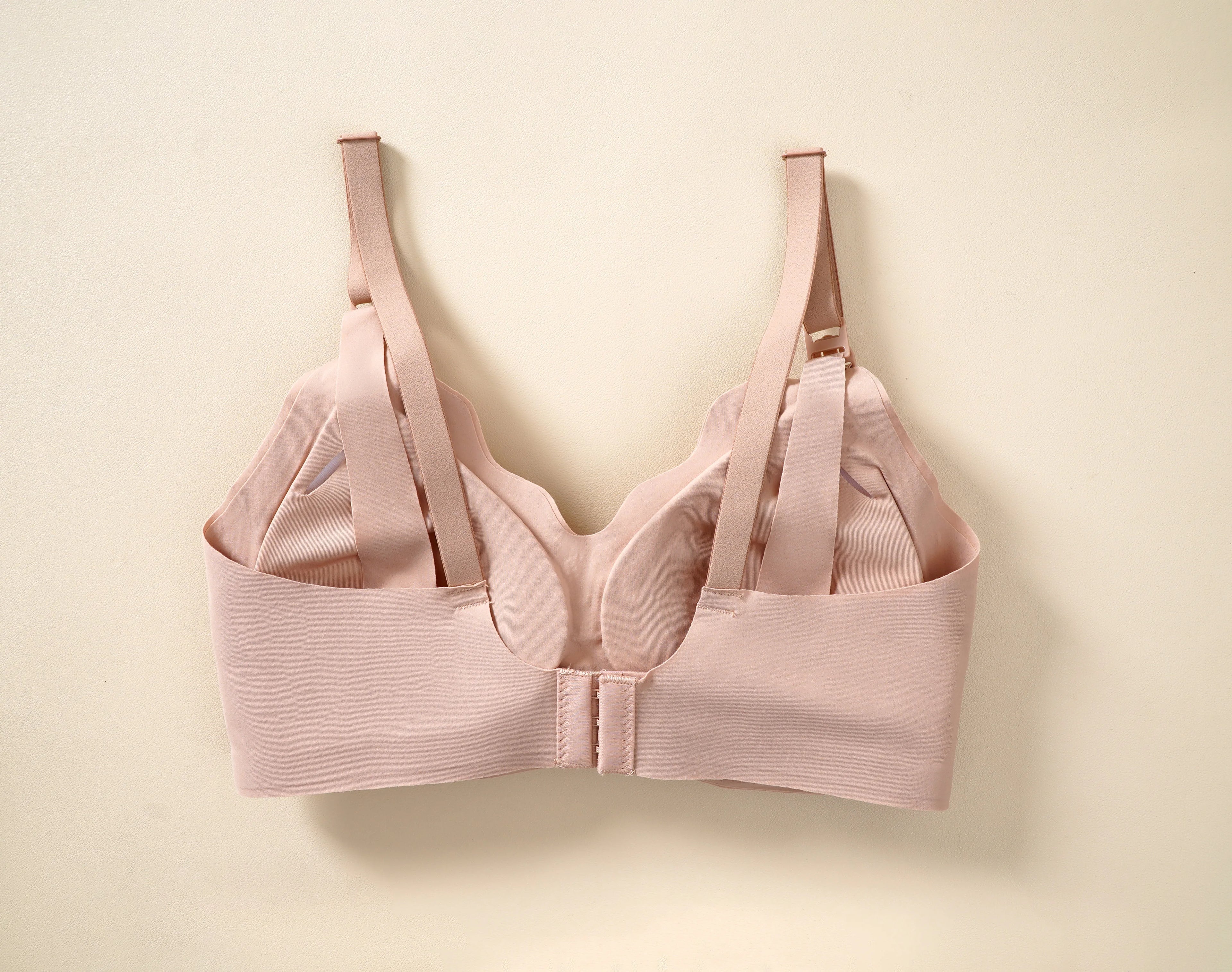 3 Pcs New Style Nursing Bra With a Chest Opening And Comfortable Button Closure, Suitable For Breastfeeding During Pregnancy