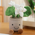 Lifelike Tulip Succulent Plants Plush Stuffed Bookshelf Decor Cake Toy Soft Doll Pendant Kawaii Pillow for Girls Birthday Gifts